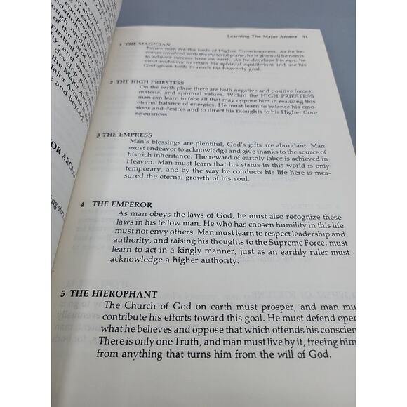 Tarot A New Handbook For The Apprentice By Eileen Connolly 1980 Classic Edition - Picture 9 of 13